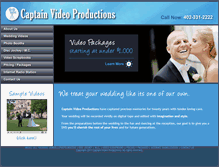 Tablet Screenshot of captainvideoproductions.com